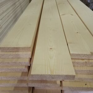 Доска строганная 20х100х2000мм АВ срощенная